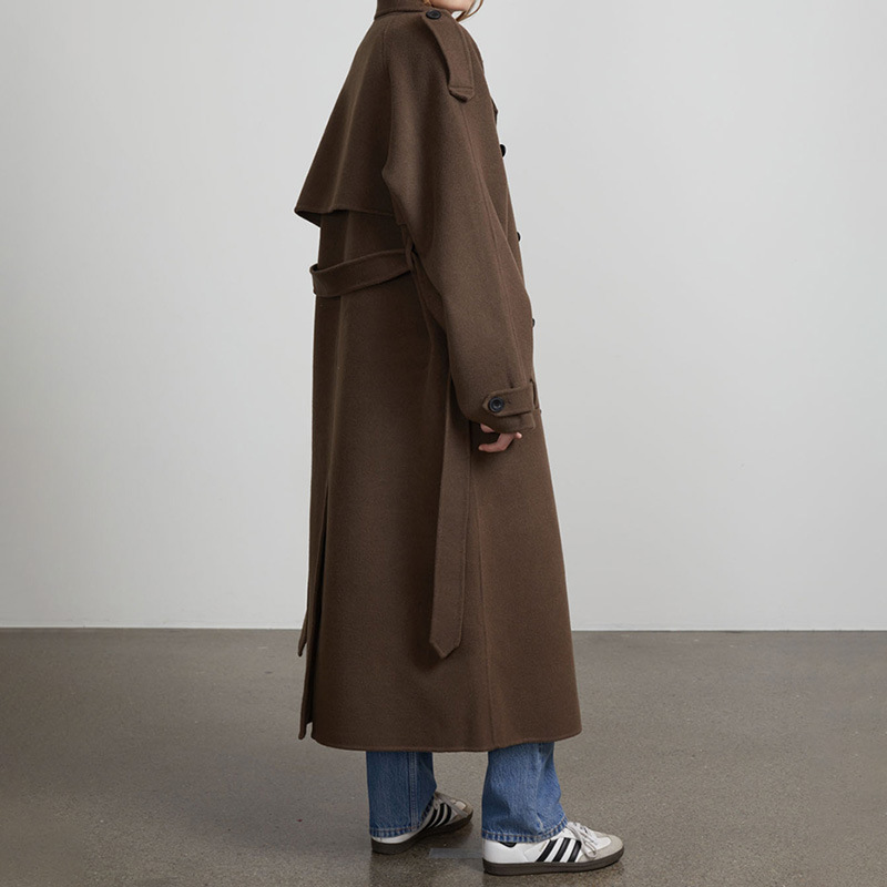 Polyester Long Coat Image 2
