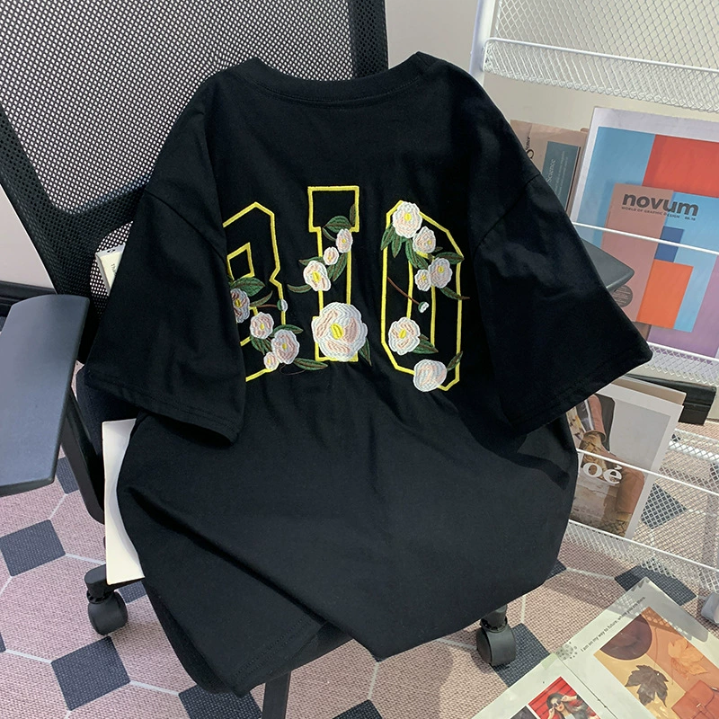 Футболка с короткими рукавами из хлопка 220 г