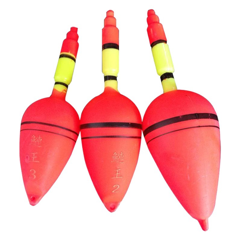 Plastic Sea Fishing Big Belly Floating Reservoir for Rock Fishing Bighead Silver Carp Floating Sea Floating Fish Floating Eye-catching Red Flag Floating