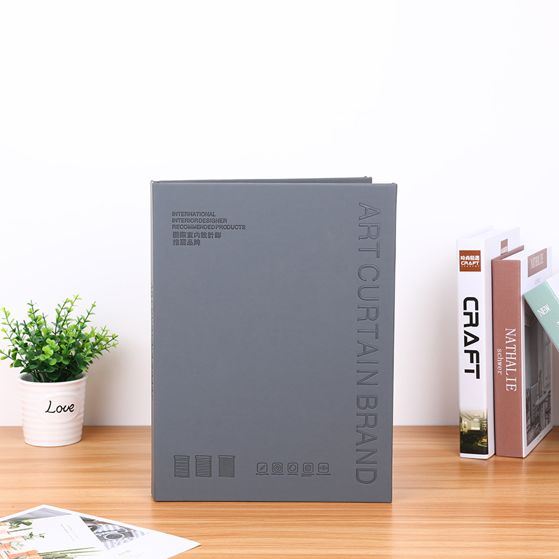 样品册提供裁切布服务皮料装订布艺墙布色卡本定做布料样本夹面料