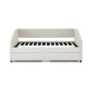 Modern Simple Fabric Bed Nordic Light Luxury Small Apartment Soft Package Internet Celebrity Master Bedroom Double Bed Memory Foam Mattress