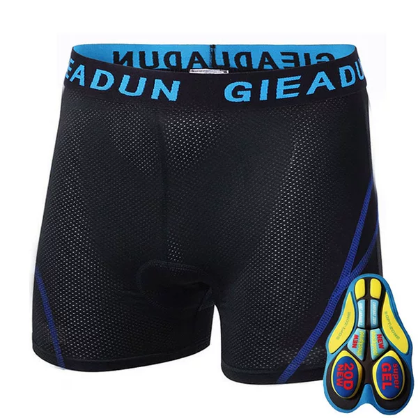Cycling Underwear Shorts Wholesale Thickened Silicone Cushion Men's and Women's Breathable Mountain Bike Shorts