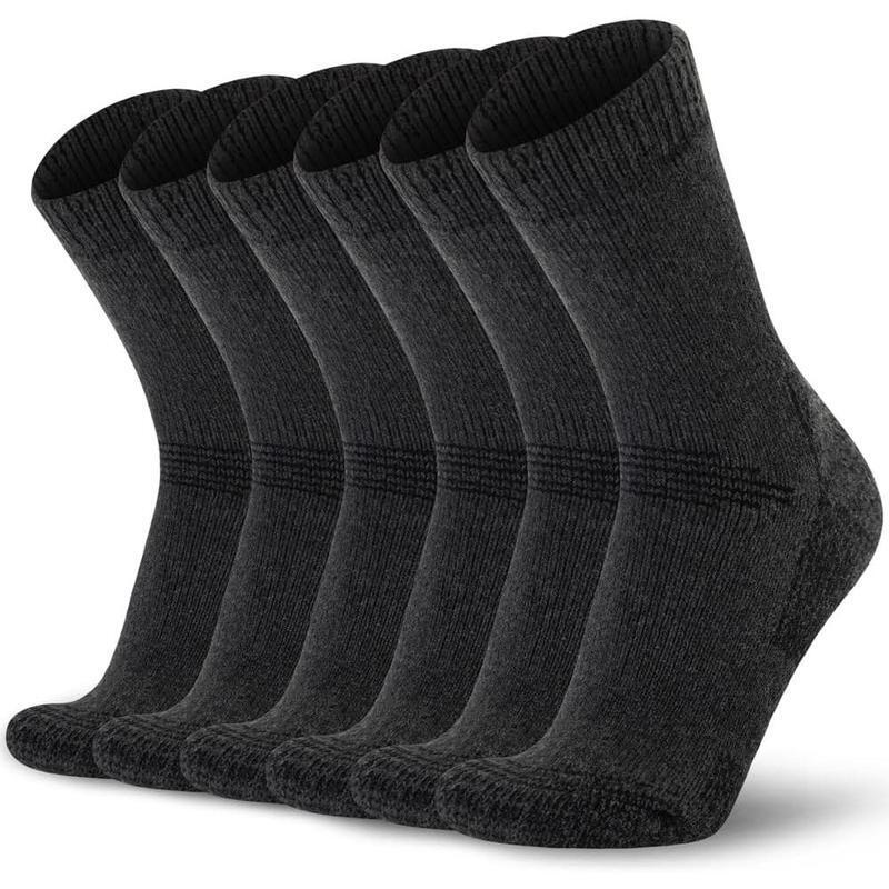 Men's Merino Wool Hiking Cushioning Socks for Outdoor Wool