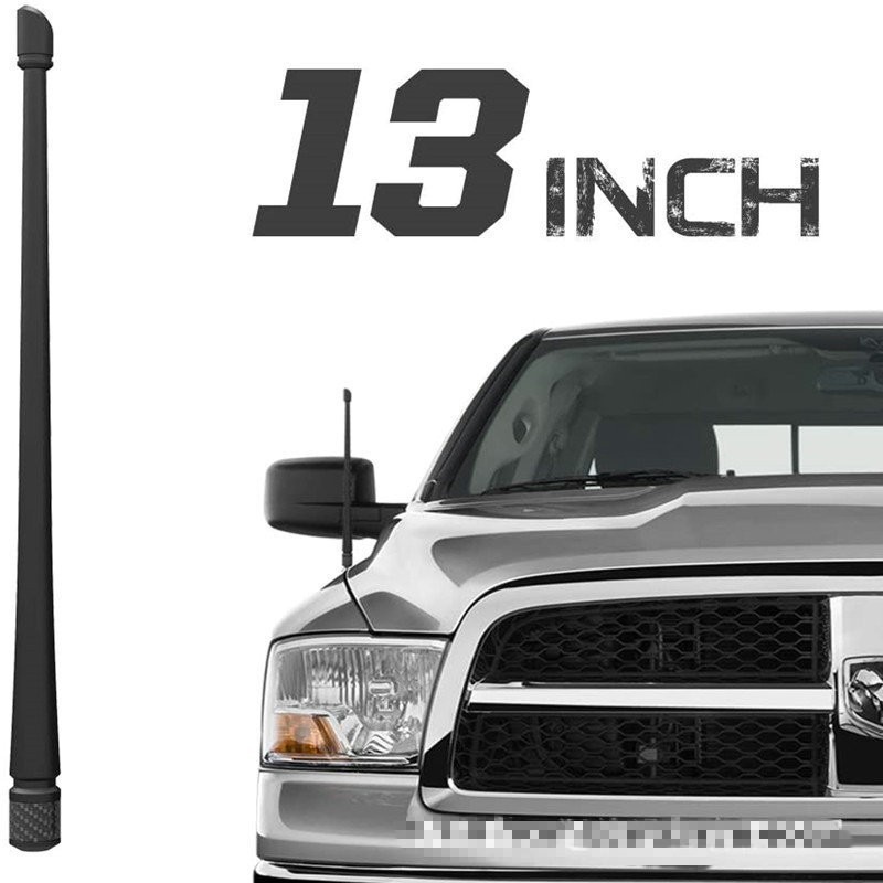 Cross-Border Hot Selling 13inch Fm/Am Car Antenna Flexible Car Radio Antenna Car Modified Rubber Antenna