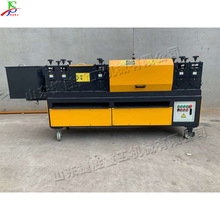 方管调直去水泥机 方管调直除锈刷漆一体机 弯曲变形方管调直机