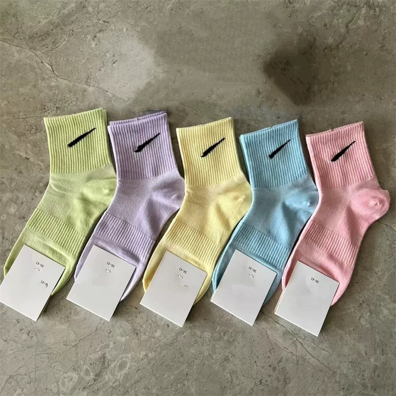 New Suwan Naike Foreign Trade Socks Mid-Calf Socks Autumn Cotton Socks Sports Socks Women's Casual Trendy Socks Versatile