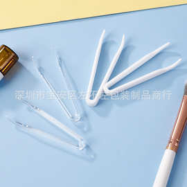 广东供应塑胶钳子夹子 美容化妆品镊子 塑料试管夹子现货