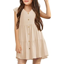U 77175 Cotton Linen Summer Dress ��������ȹ ŷ���羳