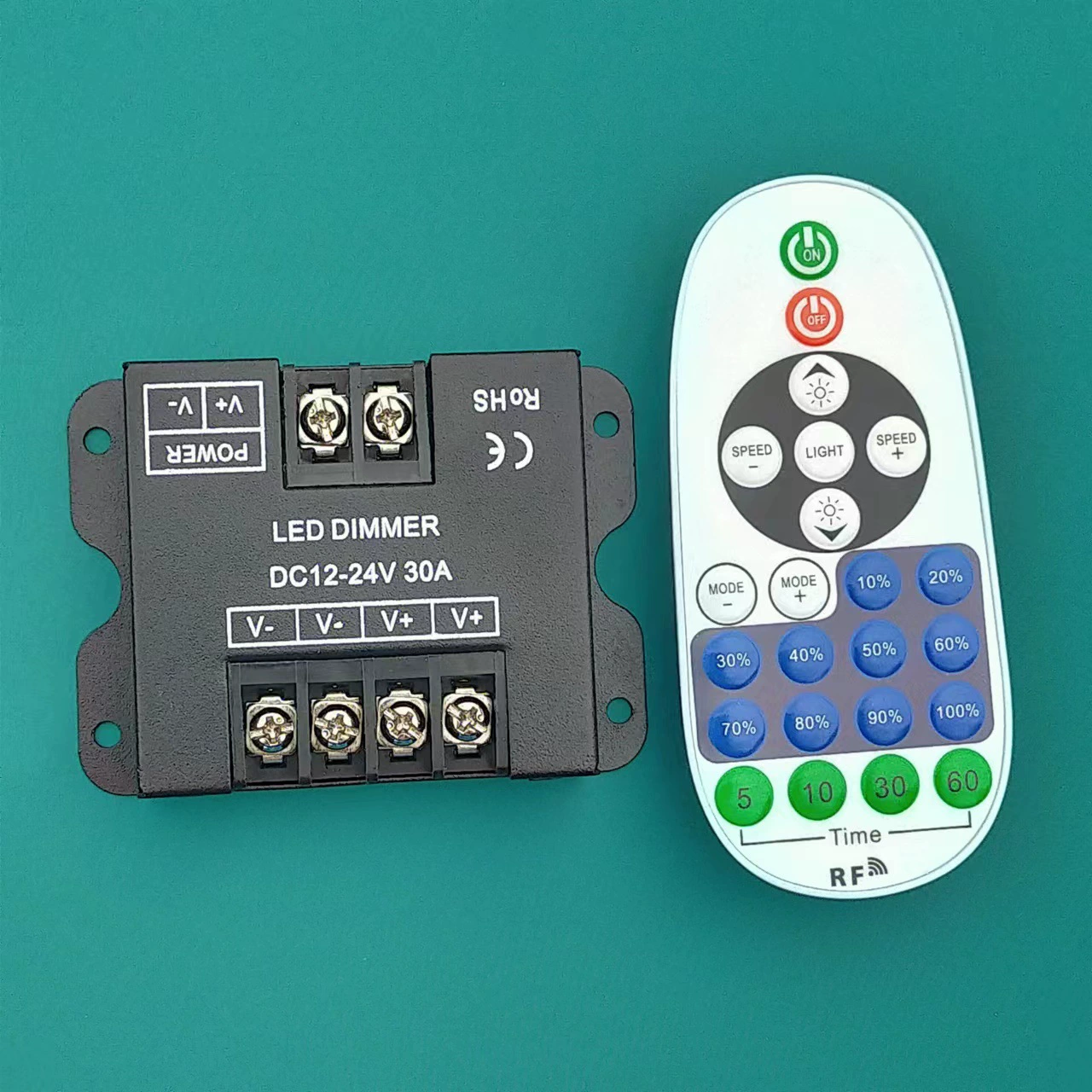 Wireless LED light strip, controller, 23 keys, remote control