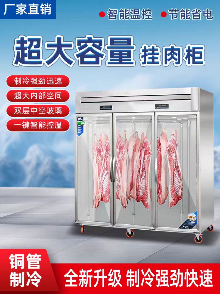 挂肉柜商用立式牛羊肉冷藏展示柜熟成柜单双门鲜肉排酸冰柜保鲜柜