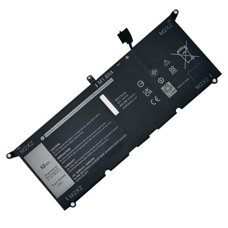 Suitable for Xps13 9370 9380 7390 Dell Inspiron 5390 5391 52Wh Battery Dxgh8