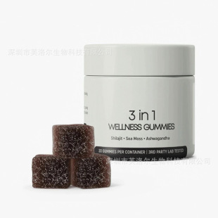 �羳TK���N 3 in 1 Shilajit Gummies3��1ϲ��֥ܛ�� ֧��O EM
