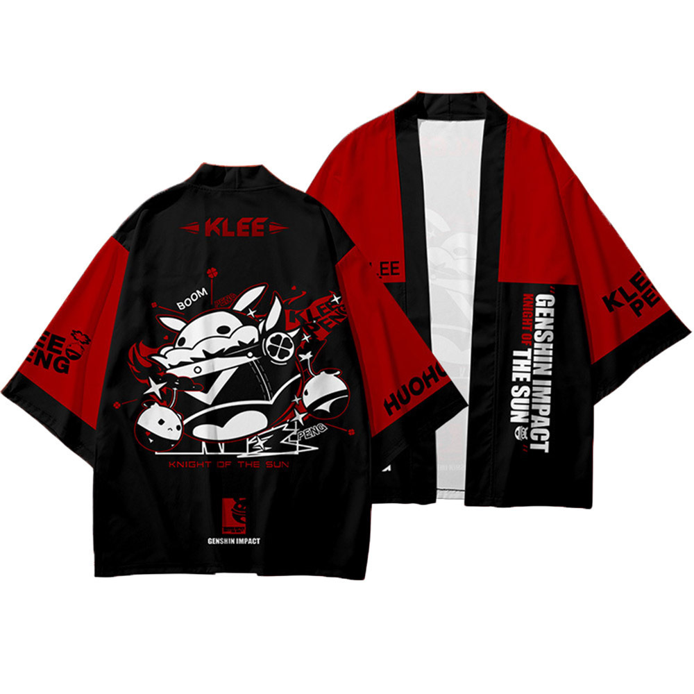 2024 verano anime cosplay dios original Genshin capa Riyue Keli cardigan kimono capa image 2
