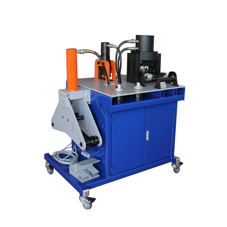 【可换模具液压母排加工机KRT-401D】KORT四孔母排加工机KRT-401D