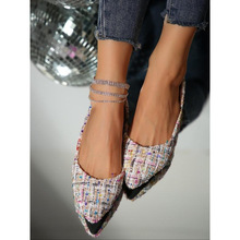 W 73015 pointed toe heels ϸ����ͷŮ��Ь�羳����ͨ