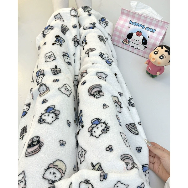 White milk tea cat (straight)