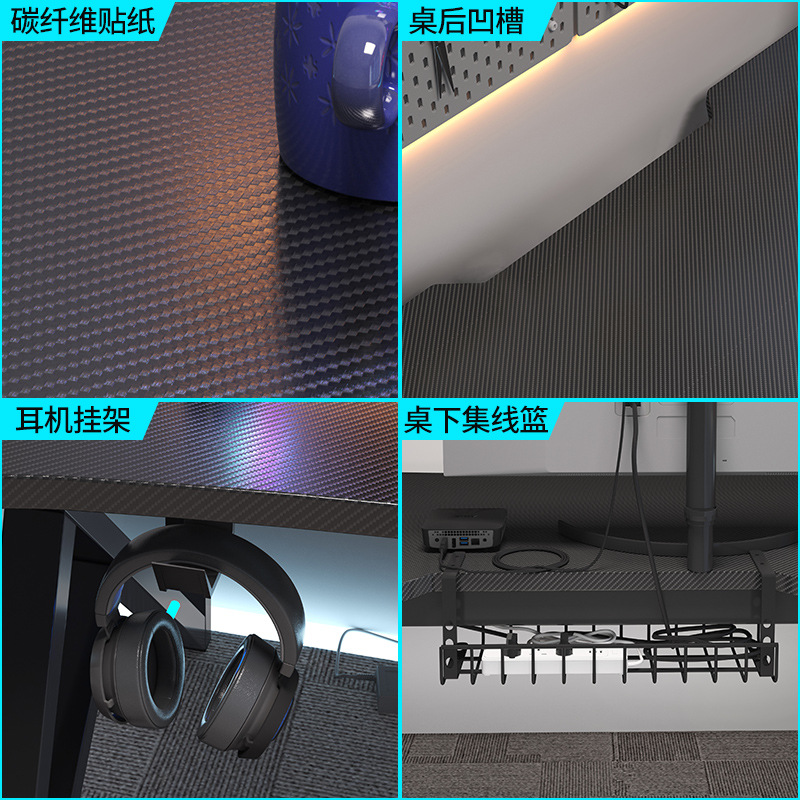 Mesa de escritorio de computadora de viento DIY dormitorio doméstico simple escritorio de escritorio de escritorio de estudiantes escritorio combinación de mesa y silla