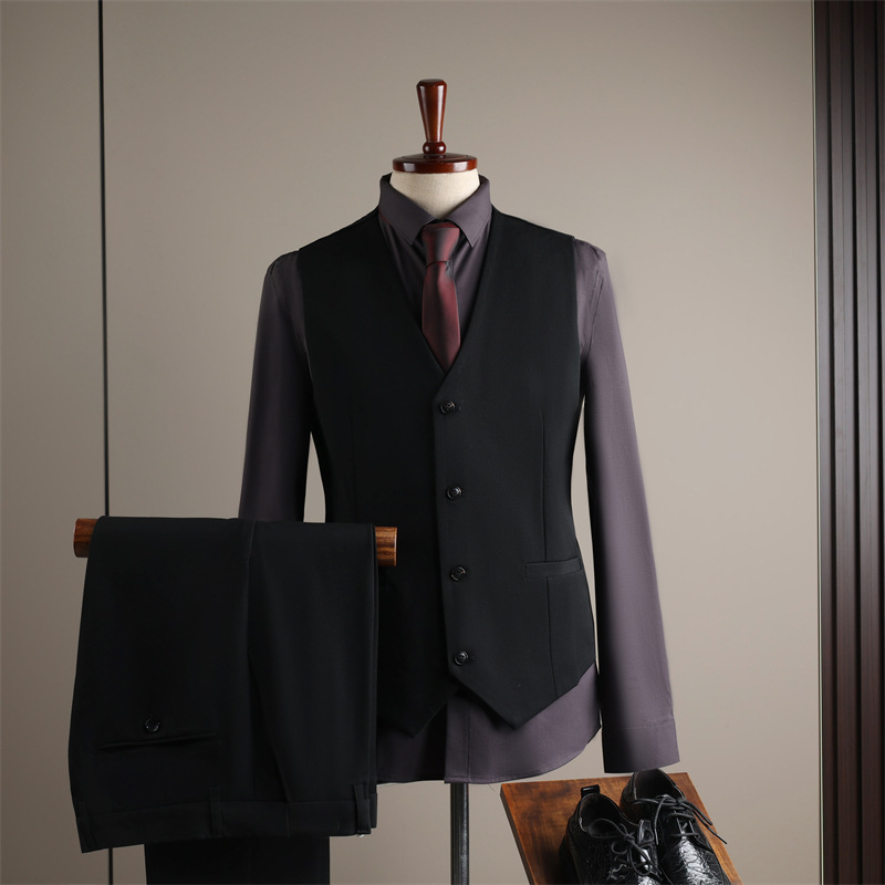 Black (single vest)