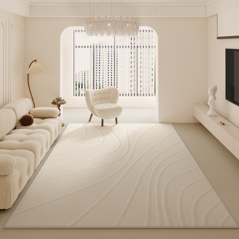 Cream carpet for home use, non-slip sofa for living room 8