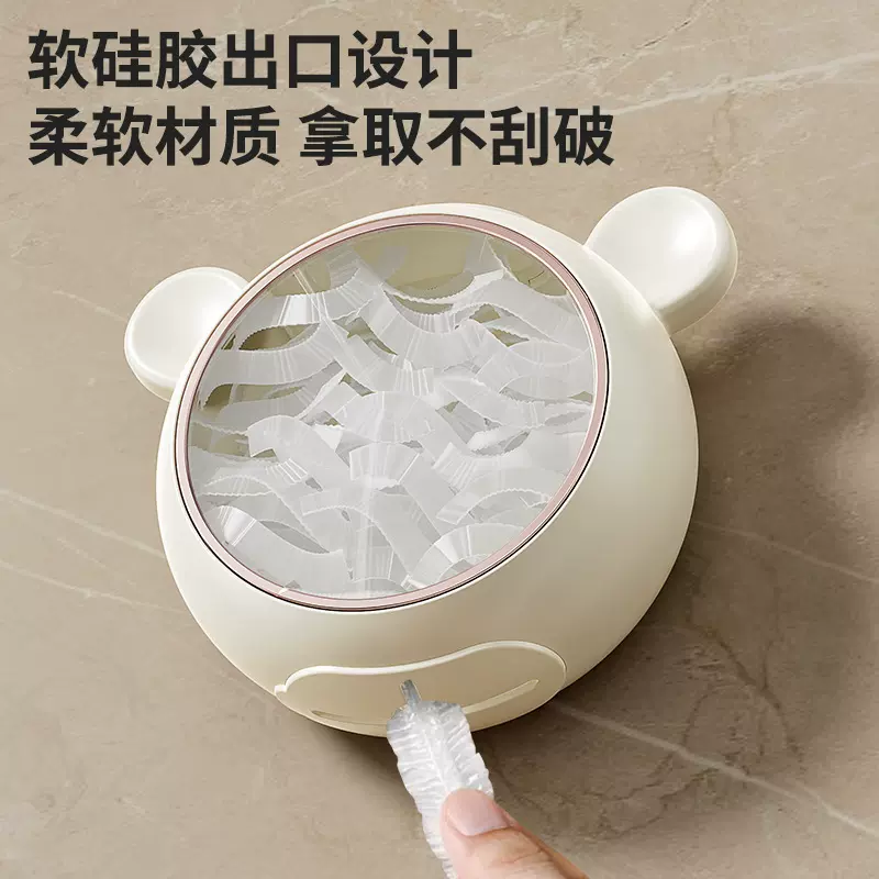 家用保鲜袋收纳盒一次性洗碗池壁挂式简约款厨房神器储物