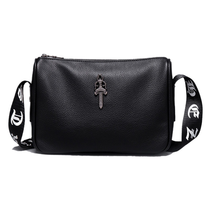 Crossbody Bag Men's New Shoulder Bag Student Bag Men's Multifunctional Satchel Street Fashionable Lightweight Small Bag Cross-Border