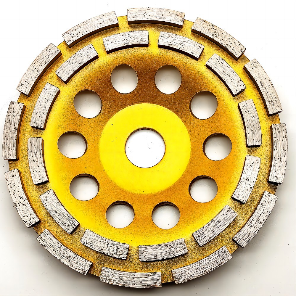 180mm磨轮碗磨粗磨混凝土大理石花岗岩石材磨盘角磨机干湿两用