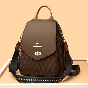 High-End Women's Backpack New Korean Style Fashion Commuter Shoulder Backpack Leisure Travel Backpack Student School Bag