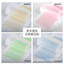 脱毛蜜蜡纸腋下外贸跨境英文现货批发脱毛贴脱毛纸蜜蜡批发 现货