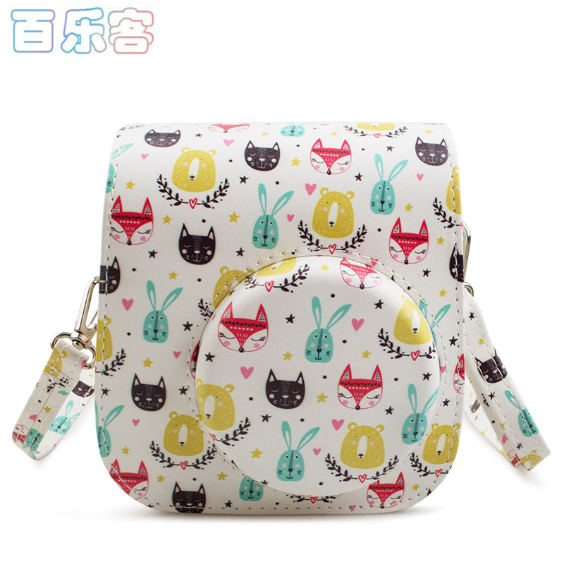 Suitable for Instax Mini12/11/9 Instant Camera Bag, Cute Animal Portable Storage Bag, Digital Accessories
