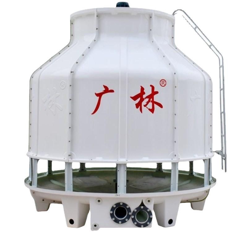 厂家生产销售冷却塔玻璃钢冷却塔工业型凉水塔圆形125T冷却水塔