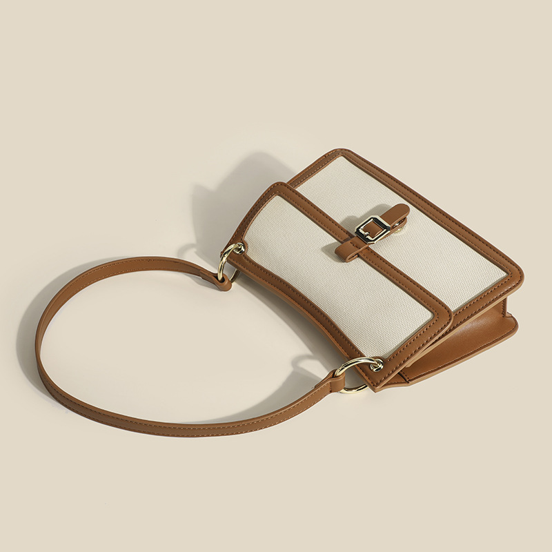 Petit sac de luxe léger à bandoulière simple pour femmes, mode française sous les bras, polyvalent, été 2024_voghion.com
