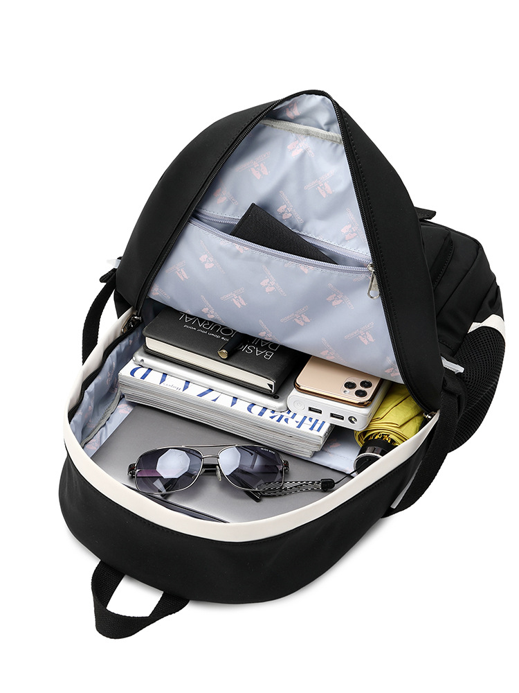 经典钻石 韩版原宿ulzzang中学生书包女大学生简约大容量双肩包