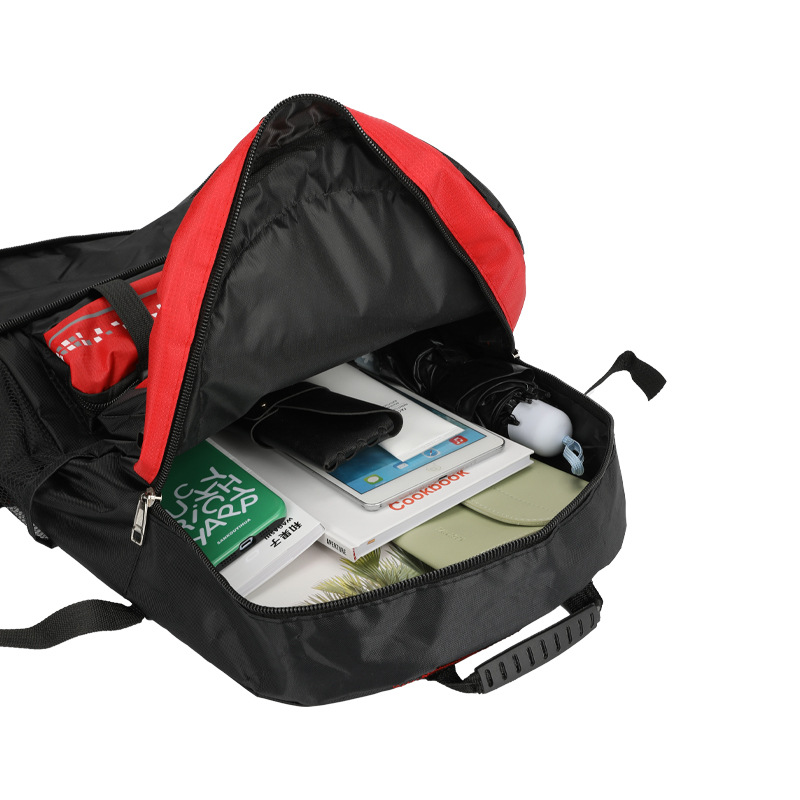 Big capacious wear-resistant sports backpack