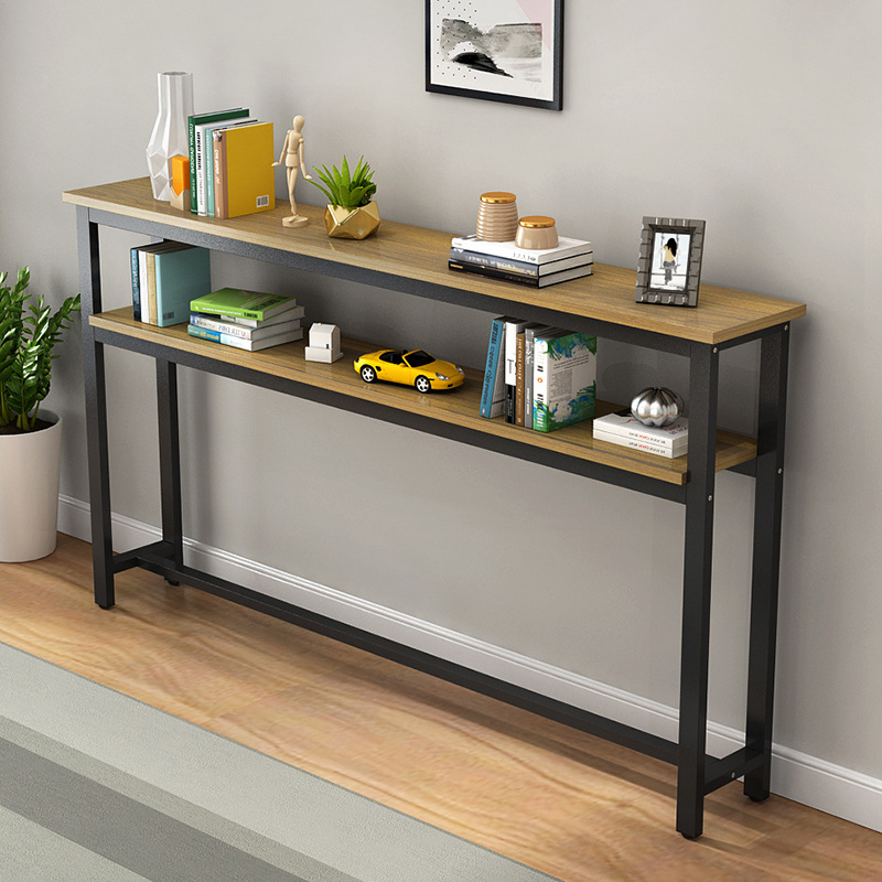 그레이 호두 + 블랙 랙 2 층