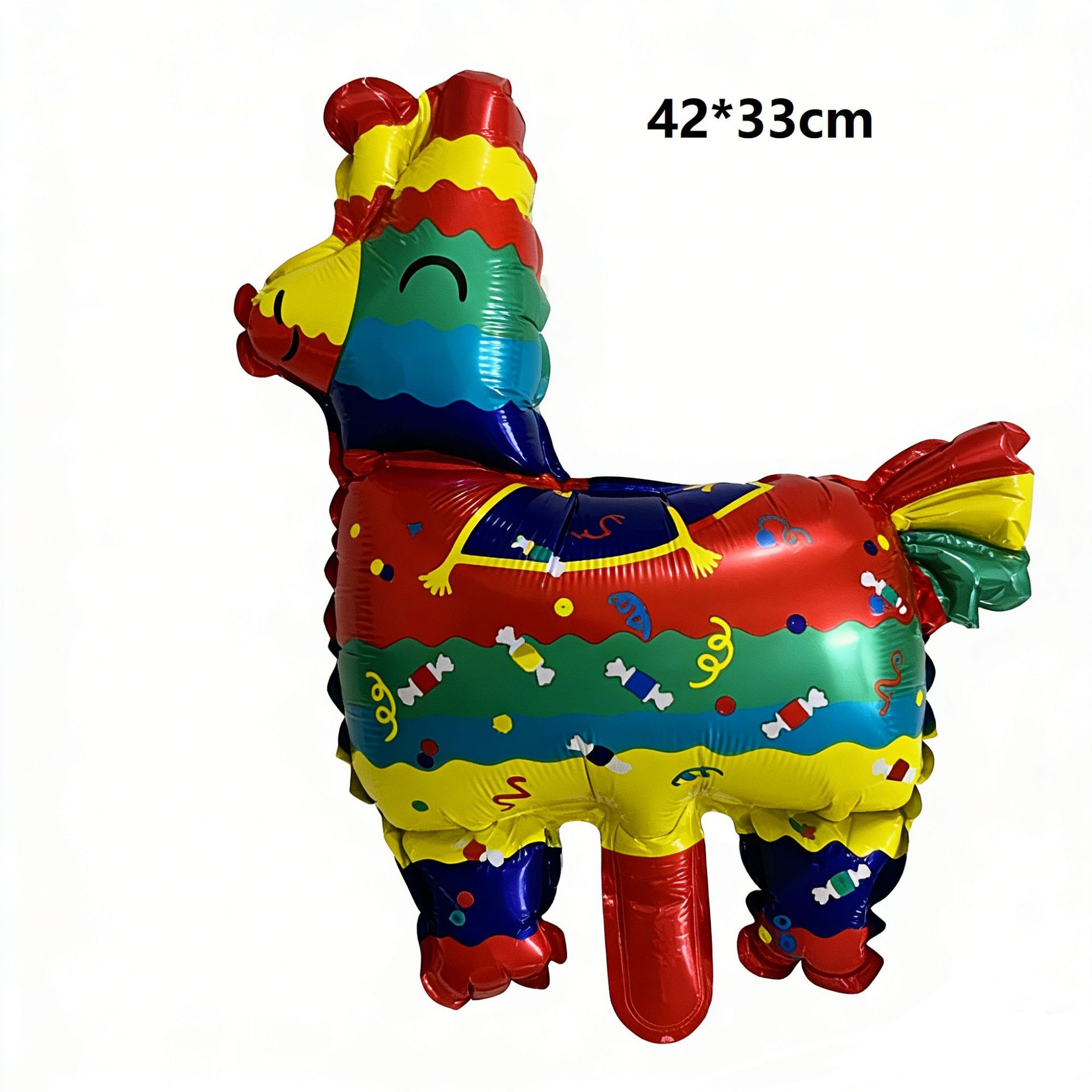Globo de cactus transfronterizo Fiesta de carnaval Decoración Película de aluminio Burrito TACO Globo FIESTA Set