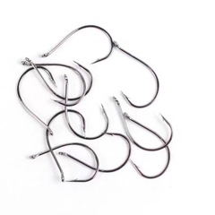 100 Strong Fish Hooks Large Jig Lure Fishing Hooks Crucian Carp Hooks 8003 Soft Worm Hooks Backcasting Hooks Lure