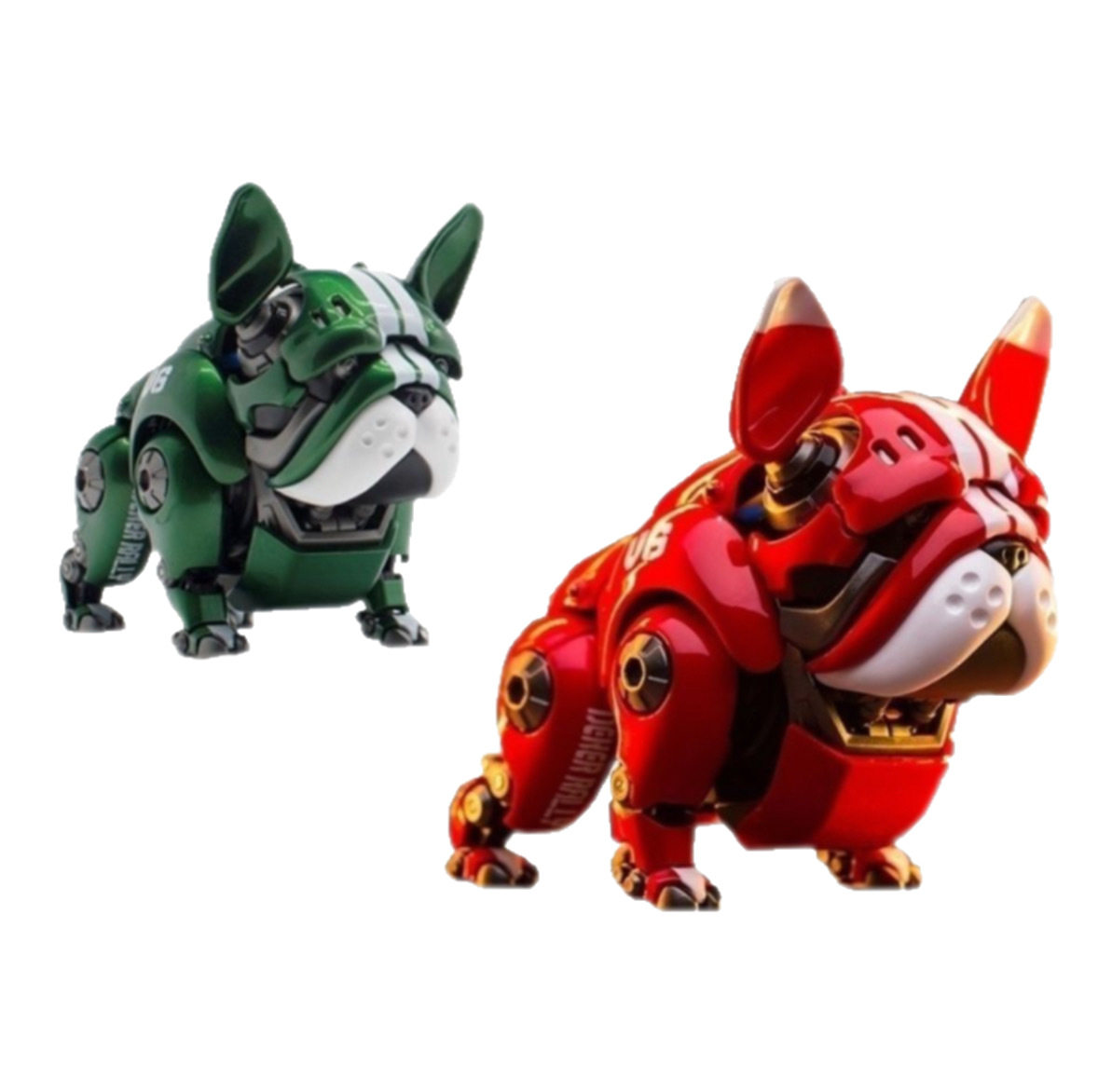 Oficina móvil adornos de automóviles entregados a la máquina modelo de perro doméstico bulldog marea jugar articulaciones mini-pantalón