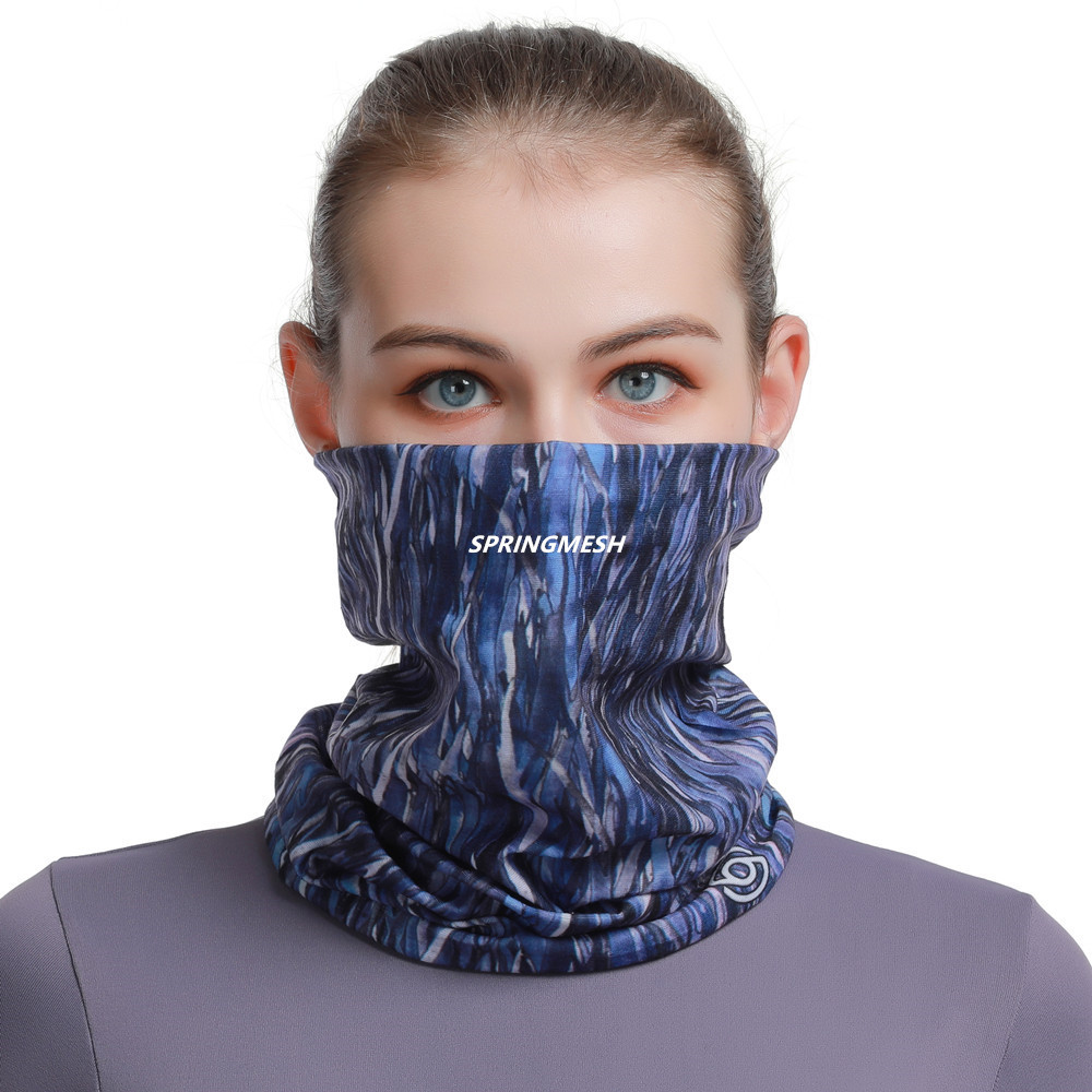 Headband with logo, outdoor versatile seamless magic headband, cycling neck gaiter, sun protection face mask for men and women, windproof
