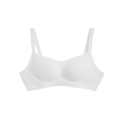 La primavera y el verano sin costuras jalea inalámbrica ropa interior de las mujeres sin costura de una sola pieza brillante VV hilo chaleco sujetador