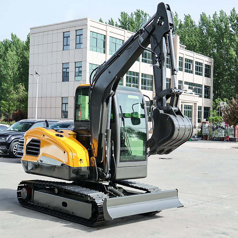 多功能40型液压钩机轮式挖掘机大型钩机挖掘机挖掘机轮胎式
