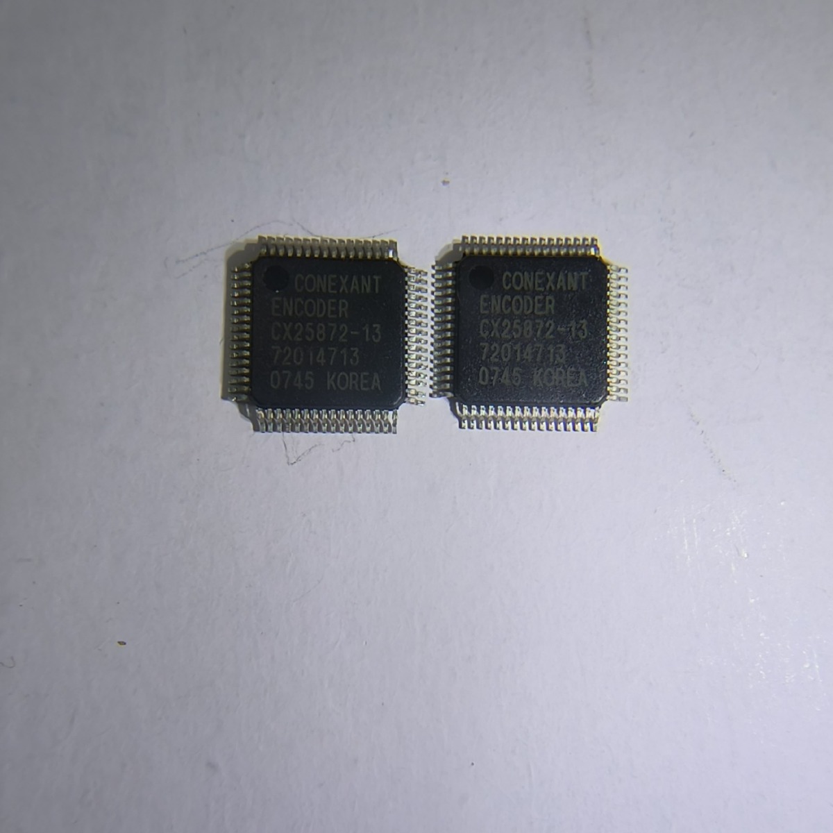 现货出CX25872-13 QFP-64 原装 CONEXANT/科胜讯/视频编码器