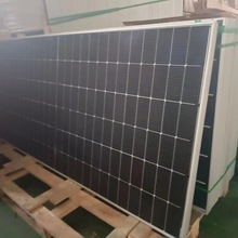 全新單面單晶太陽能板通威560W雙玻A級太陽能發電光伏板量大價優