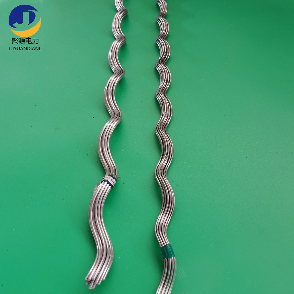 OPGW悬垂线夹双层丝 直线悬垂用护线条 光缆保护条生产厂家