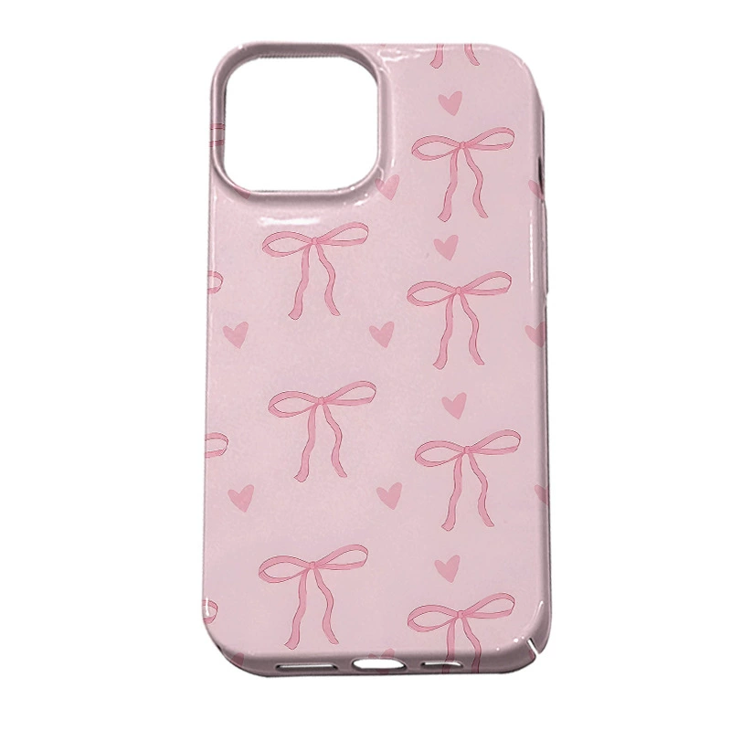 Phone Case (apple iPhone17) 2-in-1 Bow Design, Double-Layer Protective Shell