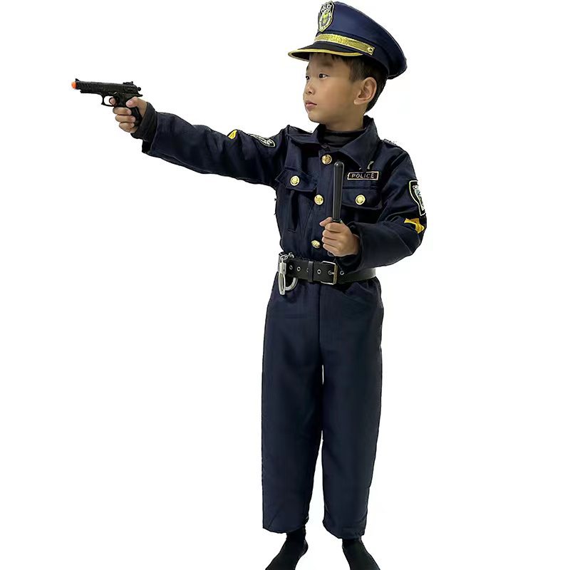 할로윈 아이 경찰 의상 코스프레 아이 놀이 의상 성능 할로윈 원피스 파티 의상