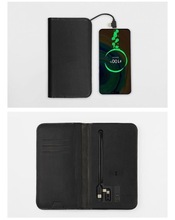 【工厂直销跨境电商】多功能无线充电钱包，6000毫安充电宝，收纳