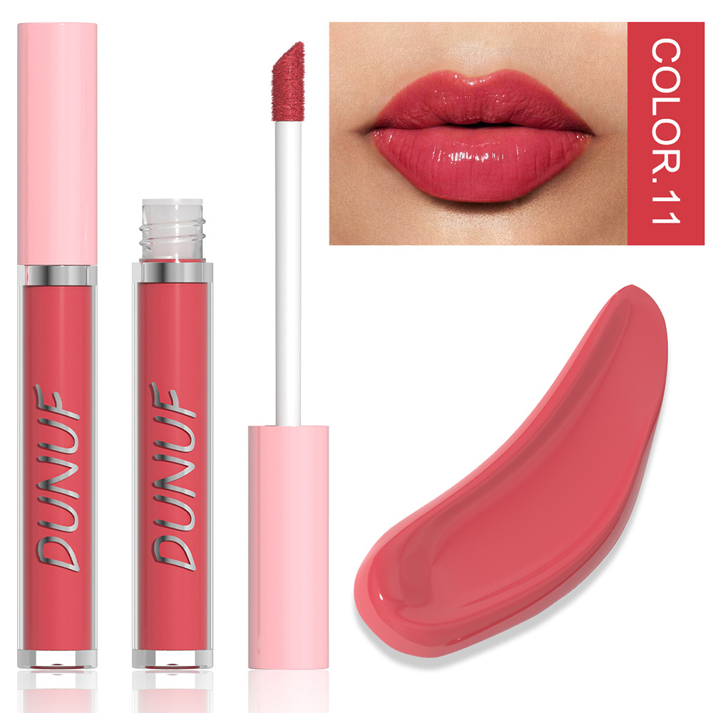 Check out DUNUF 16-color Moisturizing and nourishing Mirror Lip Gloss! Link Disclaimer - For Foreign trade only undefined