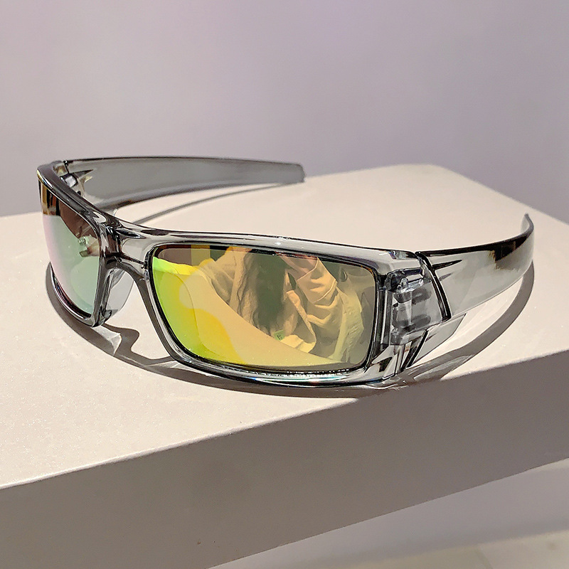 Tech-inspired Unisex Cycling Sunglasses For Outdoor Mountain Biking_voghion.com