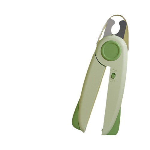 Cross-border new product pet nail clipper LED light blood line nail clipper nail clipper cat and dog pet supplies