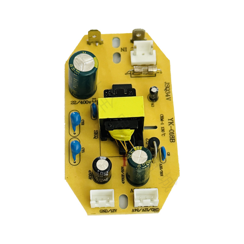 Tablero de fuente de alimentación del humidificador Placa de atomización 12v34v placa de circuito Placa de atomización ultrasónica accesorios de fuente de alimentación del humidificador universal